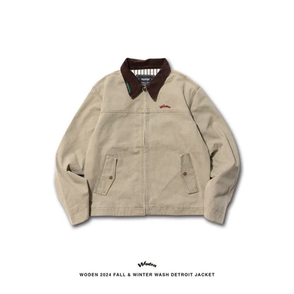 WODEN 2024 Fall & Winter 013 Wash Detroit Jacket