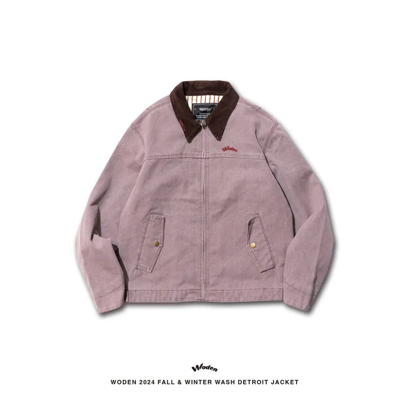 WODEN 2024 Fall & Winter 013 Wash Detroit Jacket