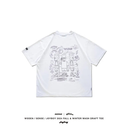 WODEN / sense / Joyboy 2024 Fall & Winter 019 Wash Draft Tee