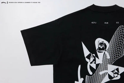 WODEN 2024 Spring & Summer 011 TV Noise Tee