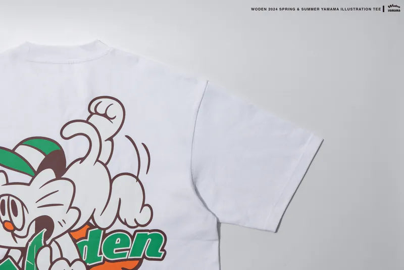 WODEN / YAMAMA 2024 Spring & Summer 016 illustration Tee