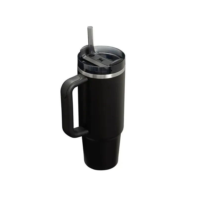 STANLEY 吸管隨手杯2.0 0.88L 消光黑2.0