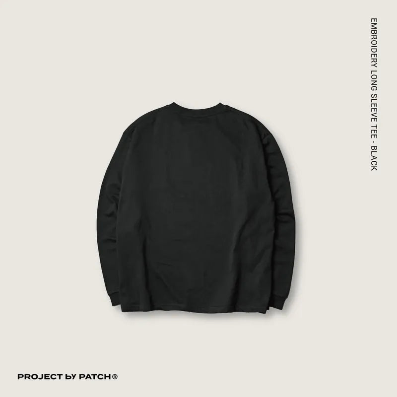 P.B.P EMBROIDERY LONG SLEEVE TEE