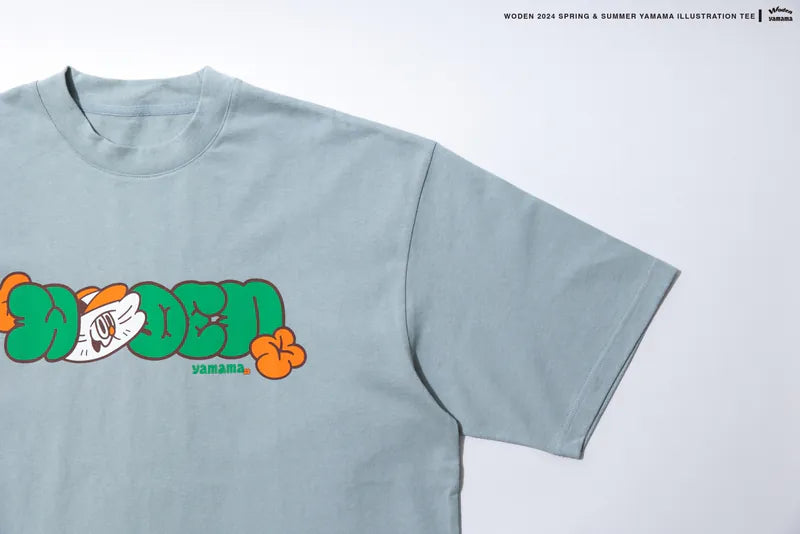 WODEN / YAMAMA 2024 Spring & Summer 016 illustration Tee
