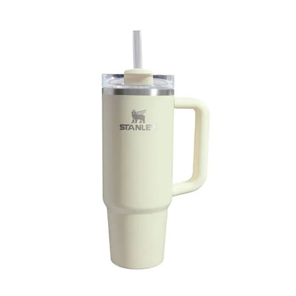 STANLEY 吸管隨手杯2.0 0.88L  粉彩白