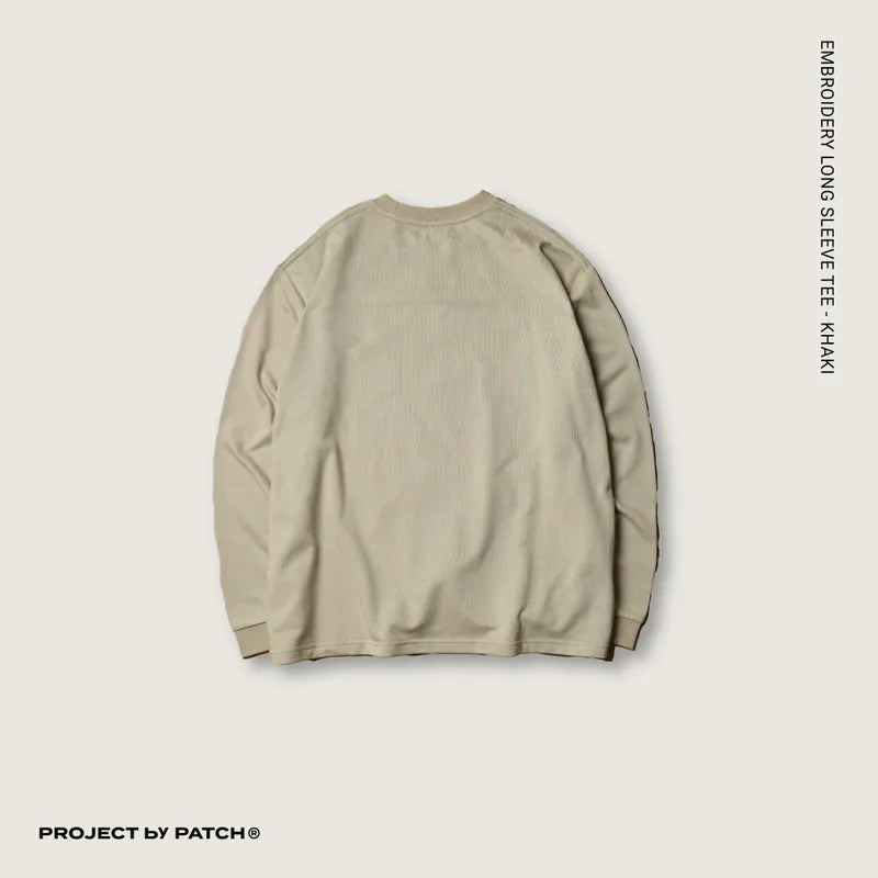 P.B.P EMBROIDERY LONG SLEEVE TEE