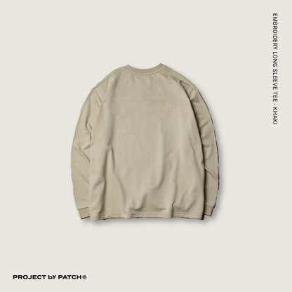 P.B.P EMBROIDERY LONG SLEEVE TEE