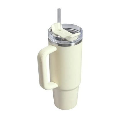 STANLEY 吸管隨手杯2.0 0.88L  粉彩白