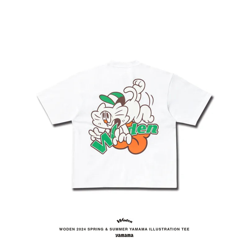 WODEN / YAMAMA 2024 Spring & Summer 016 illustration Tee