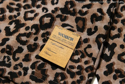 WODEN 2023 Autumn & Winter 061 Leopard Print POLO Shirt