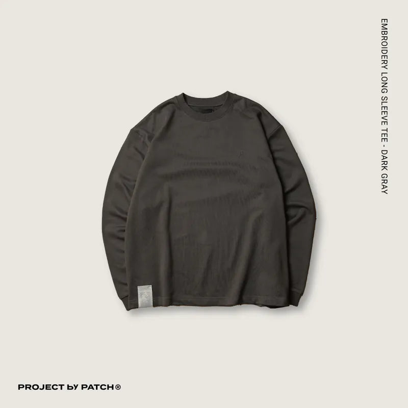 P.B.P EMBROIDERY LONG SLEEVE TEE