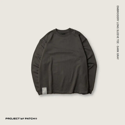 P.B.P EMBROIDERY LONG SLEEVE TEE