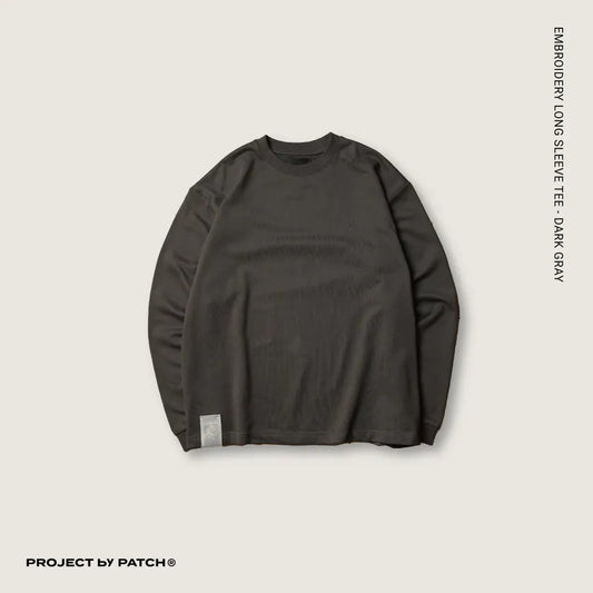 P.B.P EMBROIDERY LONG SLEEVE TEE