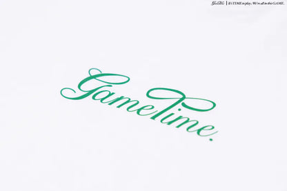 GAMETIME 24SS Carved Style Logo Tee