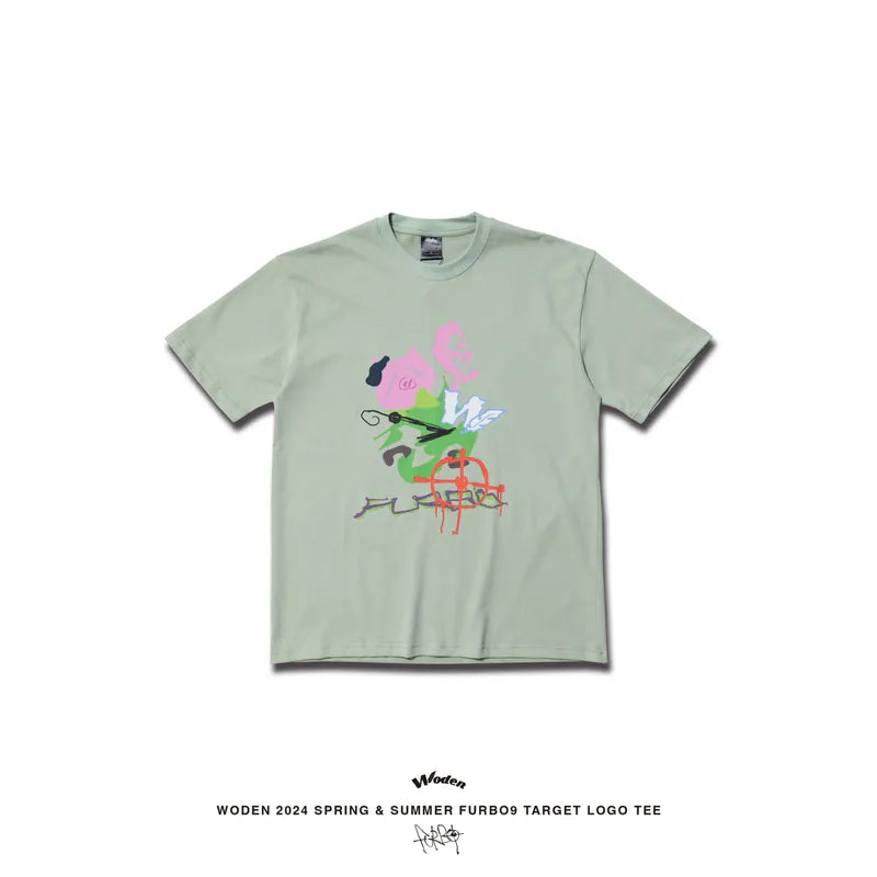 WODEN 2024 Spring & Summer 059 Furbo9 Target LOGO Tee