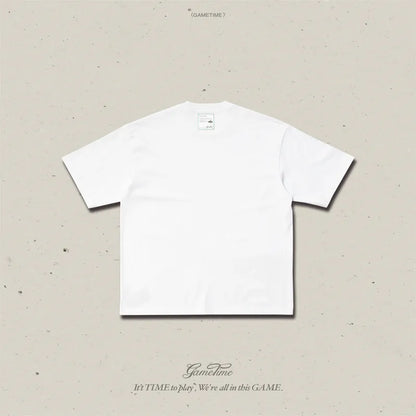 GAMETIME 24SS Carved Style Logo Tee