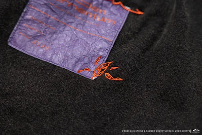 WODEN 2024 Spring & Summer 072 Momentum Wash LOGO Shorts