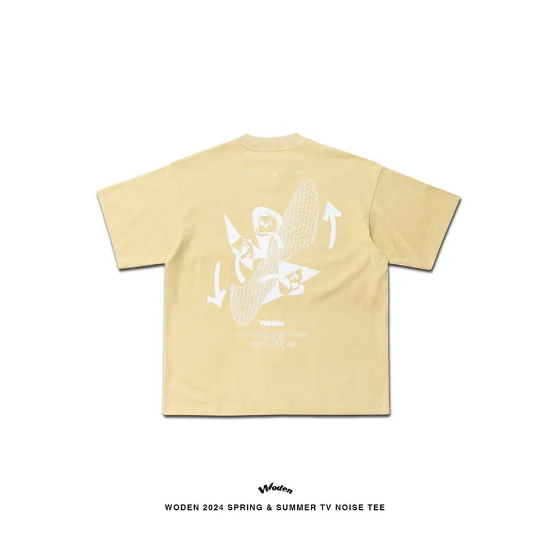 WODEN 2024 Spring & Summer 011 TV Noise Tee