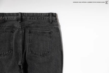 COWAVE 2024 Spring & Summer Patch Denim Jeans