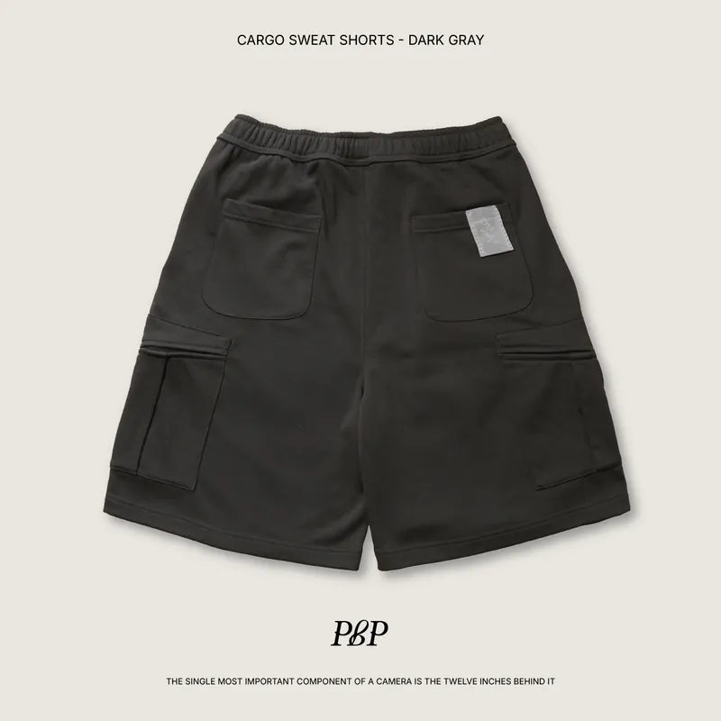P.B.P CARGO SWEAT SHORTS