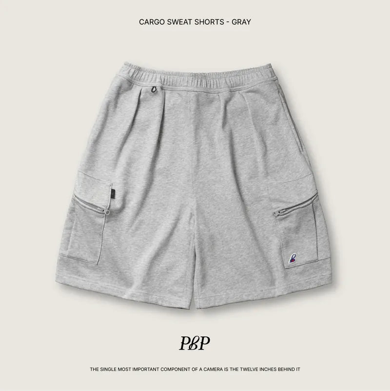P.B.P CARGO SWEAT SHORTS