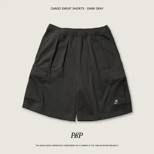 P.B.P CARGO SWEAT SHORTS
