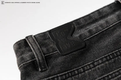 COWAVE 2024 Spring & Summer Patch Denim Jeans