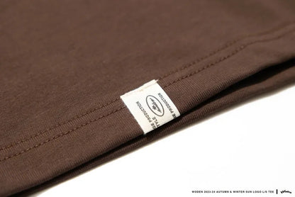 WODEN 2023 Autumn & Winter 040 Sun LOGO L/S tee