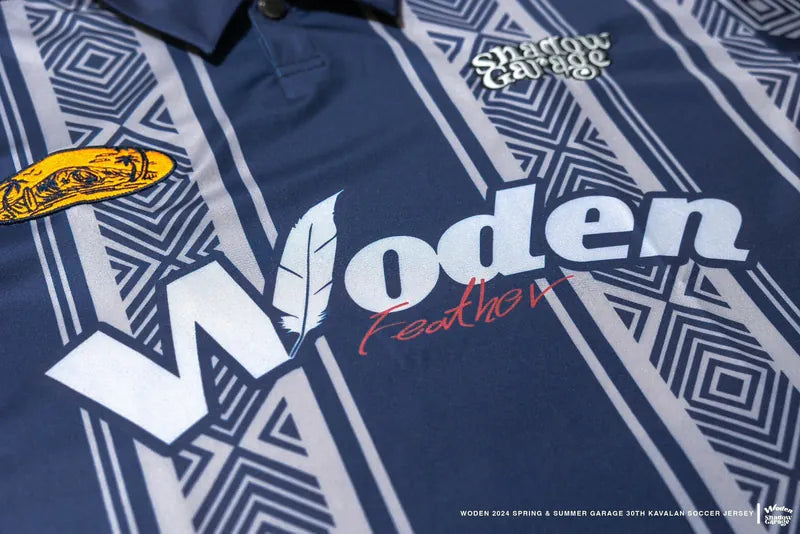 WODEN X GARAGE 2024 Spring & Summer 057 30TH Kavalan Soccer Jersey