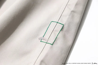 WODEN 2024 Fall & Winter 024 Clean LOGO Cargo Pants