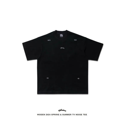 WODEN 2024 Spring & Summer 011 TV Noise Tee