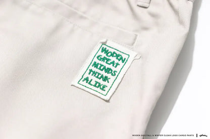 WODEN 2024 Fall & Winter 024 Clean LOGO Cargo Pants