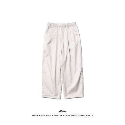 WODEN 2024 Fall & Winter 024 Clean LOGO Cargo Pants
