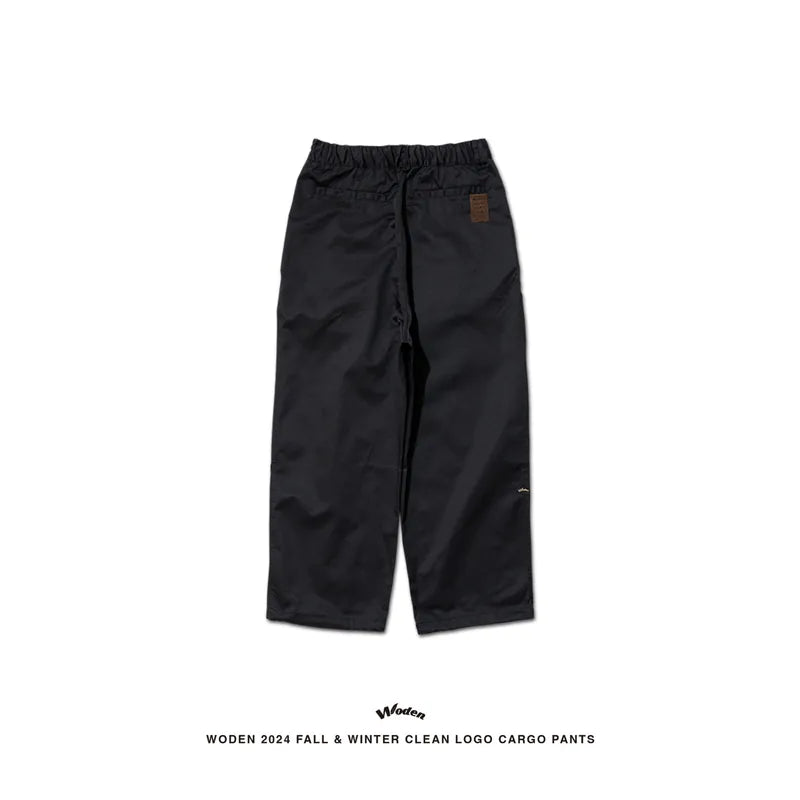 WODEN 2024 Fall & Winter 024 Clean LOGO Cargo Pants