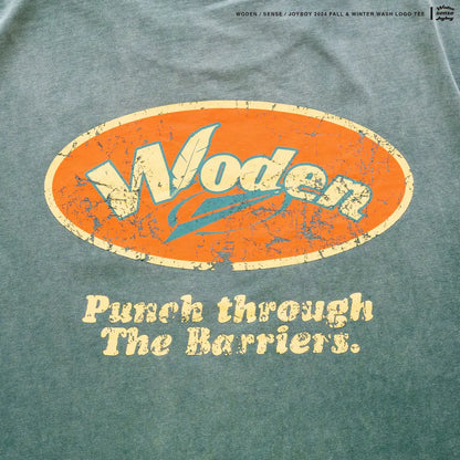 WODEN / sense / Joyboy 2024 Fall & Winter 020 Wash LOGO Tee