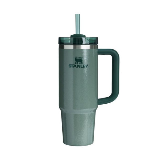 STANLEY 吸管隨手杯2.0 0.88L 錘紋綠