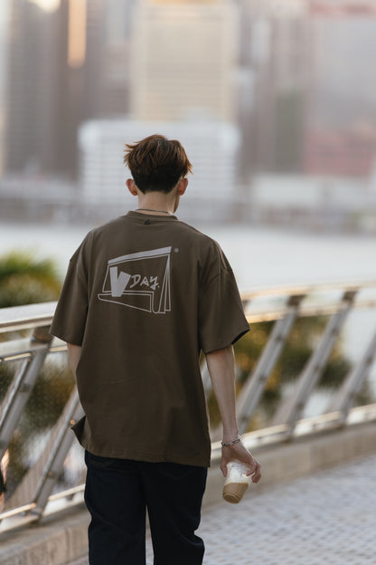 VINDAY 2023 Autumn & Spring Calendar Logo Tee 啡