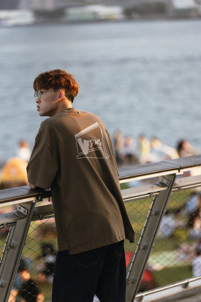 VINDAY 2023 Autumn & Spring Calendar Logo Tee 啡
