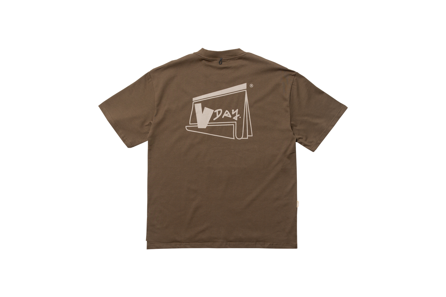 VINDAY 2023 Autumn & Spring Calendar Logo Tee 啡