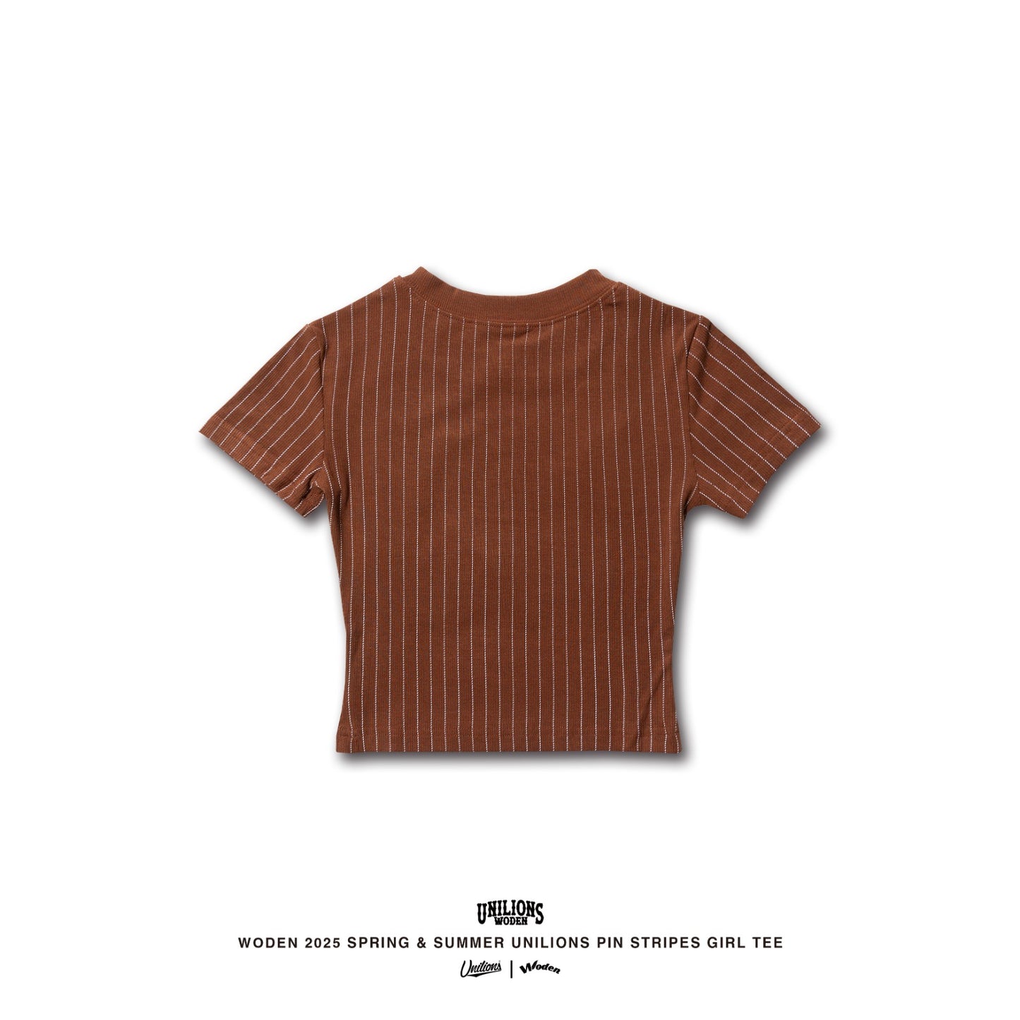 WODEN® X Unilions® 25SS  Pin stripes Girl Tee