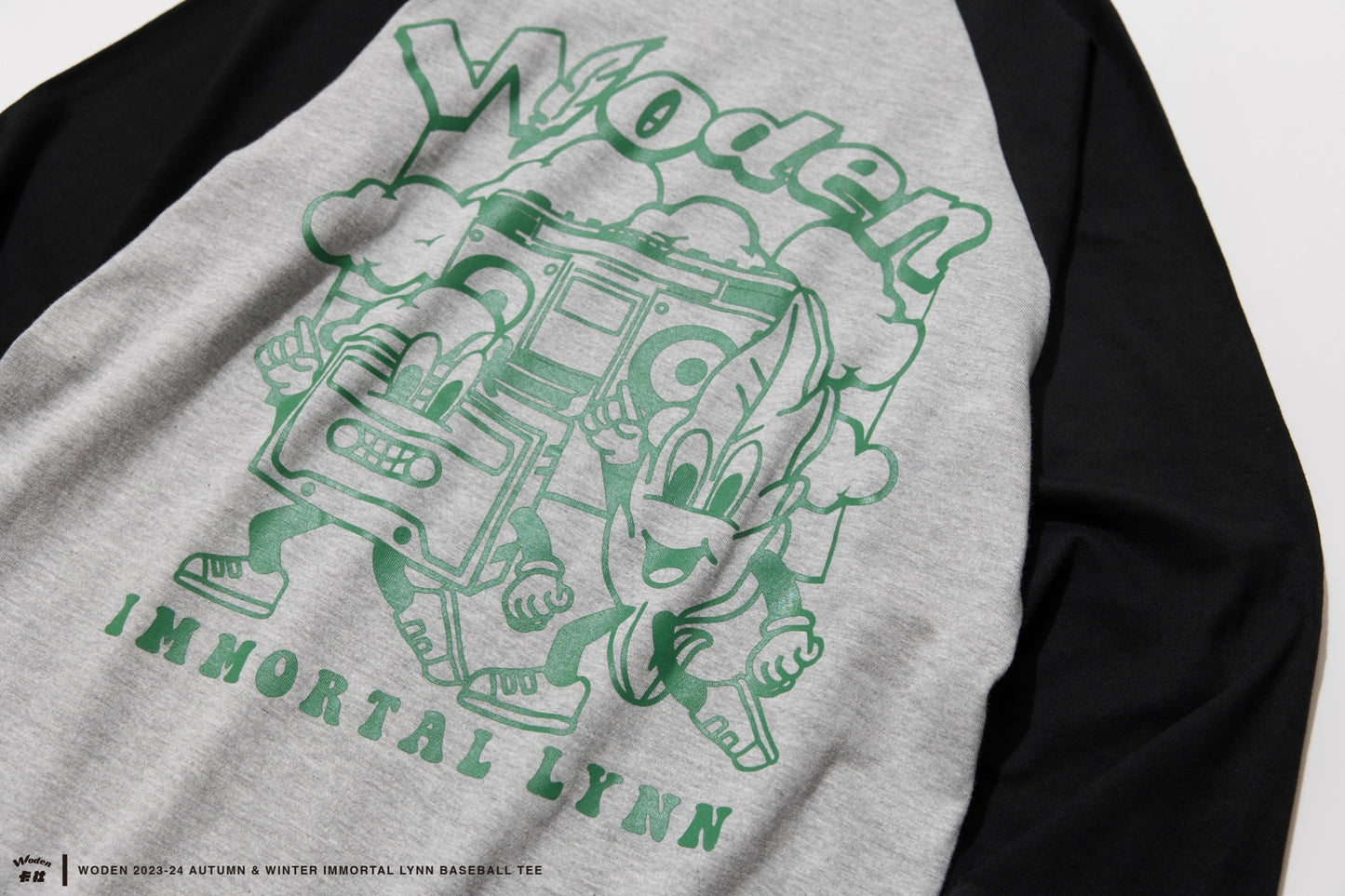 WODEN 2023-24 Autumn & Winter IMMORTAL LYNN Baseball tee