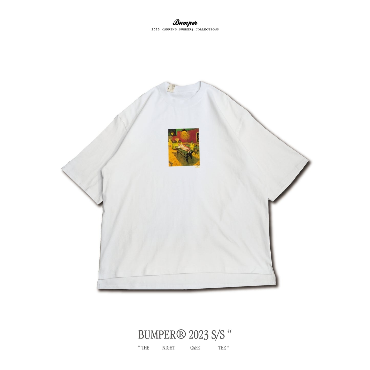 BUMPER 隨便油畫TEE