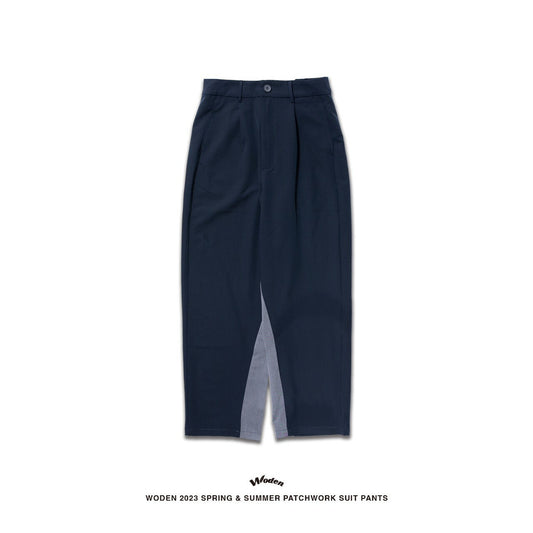 WODEN 2023 Spring & Summer 064 Patchwork Suit pants