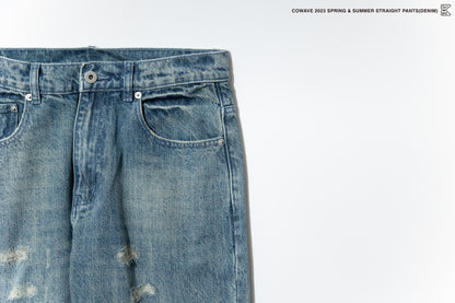 Cowave 2023 Spring & Summer Straight Pants (Denim)