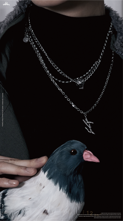 RECOVERY® / YOKO® Font LOGO Necklace