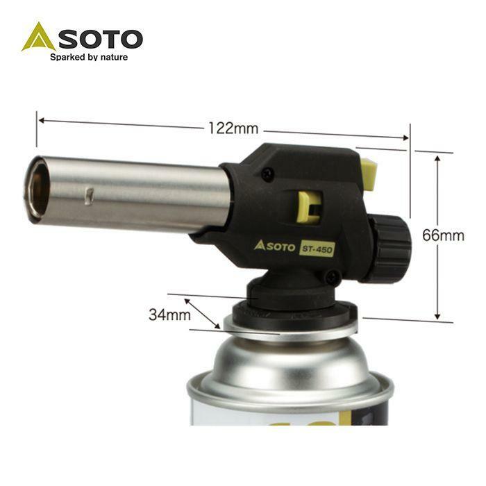 SOTO Field Chacker 邊爐氣用火槍頭 ST-450S（不包燃料）