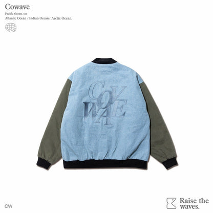 COWAVE 2023-24 Fall & Winter Denim Baseball Jacket