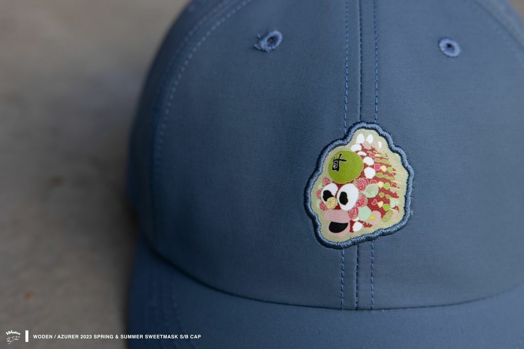 WODEN / Azurer 2023 Spring & Summer 043 Sweetmask S/B Cap 藍色