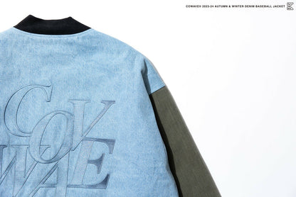 COWAVE 2023-24 Fall & Winter Denim Baseball Jacket