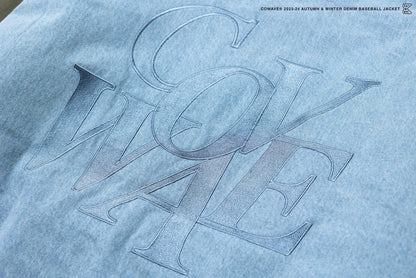 COWAVE 2023-24 Fall & Winter Denim Baseball Jacket